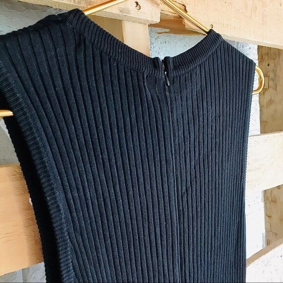 Then English Factory Ribbed Ruffle Mini Dress - Picture 4 of 5